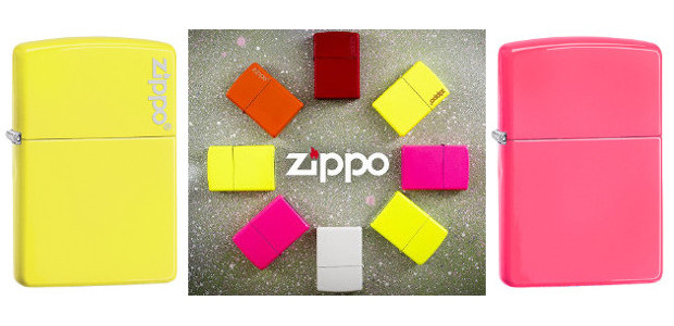  Neon (hi) lighters from Zippo. www.zippo.co.uk FACEBOOK | YOUTUBE | […]