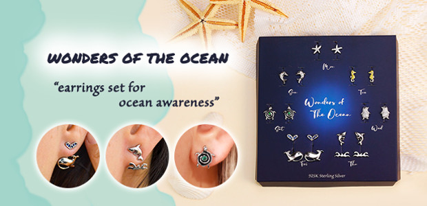 RAISING OCEAN AWARENESS! Wonders of The Ocean jewelry line (earrings […]